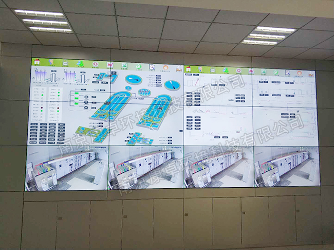 污水处理厂大屏显示系统，污水厂可视化管理乐鱼下载的解决方案