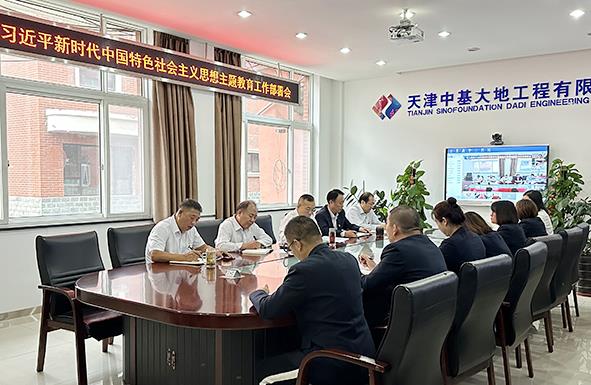 大地公司党委召开主题教育工作部署会 张琳 摄.jpg