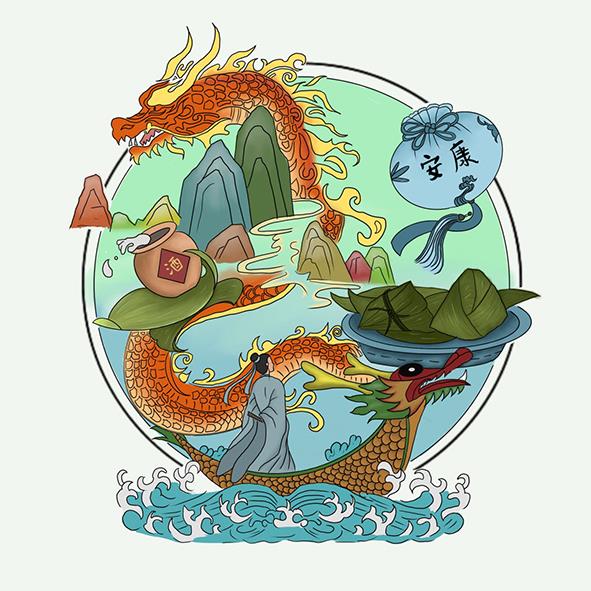 绘画《龙悦端午》（一公司 徐茹茹）.jpg